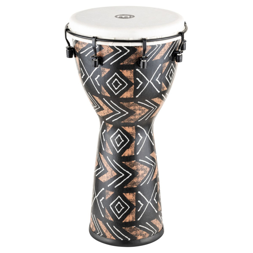 Meinl Percussion ADJ10-KA Alpine Series Djembe, Synthetic Head, Kanga Sarong Finish - 10