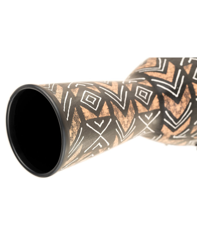 Meinl Percussion ADJ10-KA Alpine Series Djembe, Synthetic Head, Kanga Sarong Finish - 10