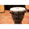 Meinl Percussion ADJ10-KA Alpine Series Djembe, Synthetic Head, Kanga Sarong Finish - 10
