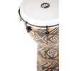 Meinl Percussion ADJ10-KA Alpine Series Djembe, Synthetic Head, Kanga Sarong Finish - 10