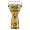 Meinl Percussion ADJ10-SI Alpine Series Djembe, Synthetic Head, Simbra - 10