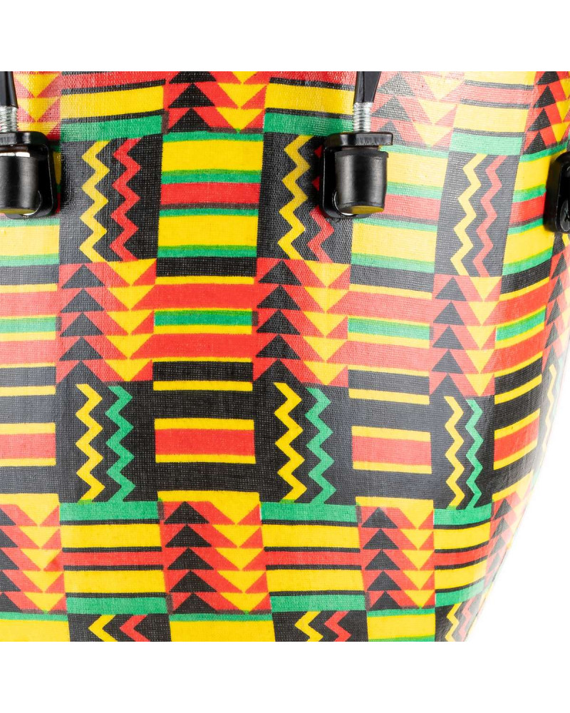 Meinl Percussion ADJ10-SI Alpine Series Djembe, Synthetic Head, Simbra - 10