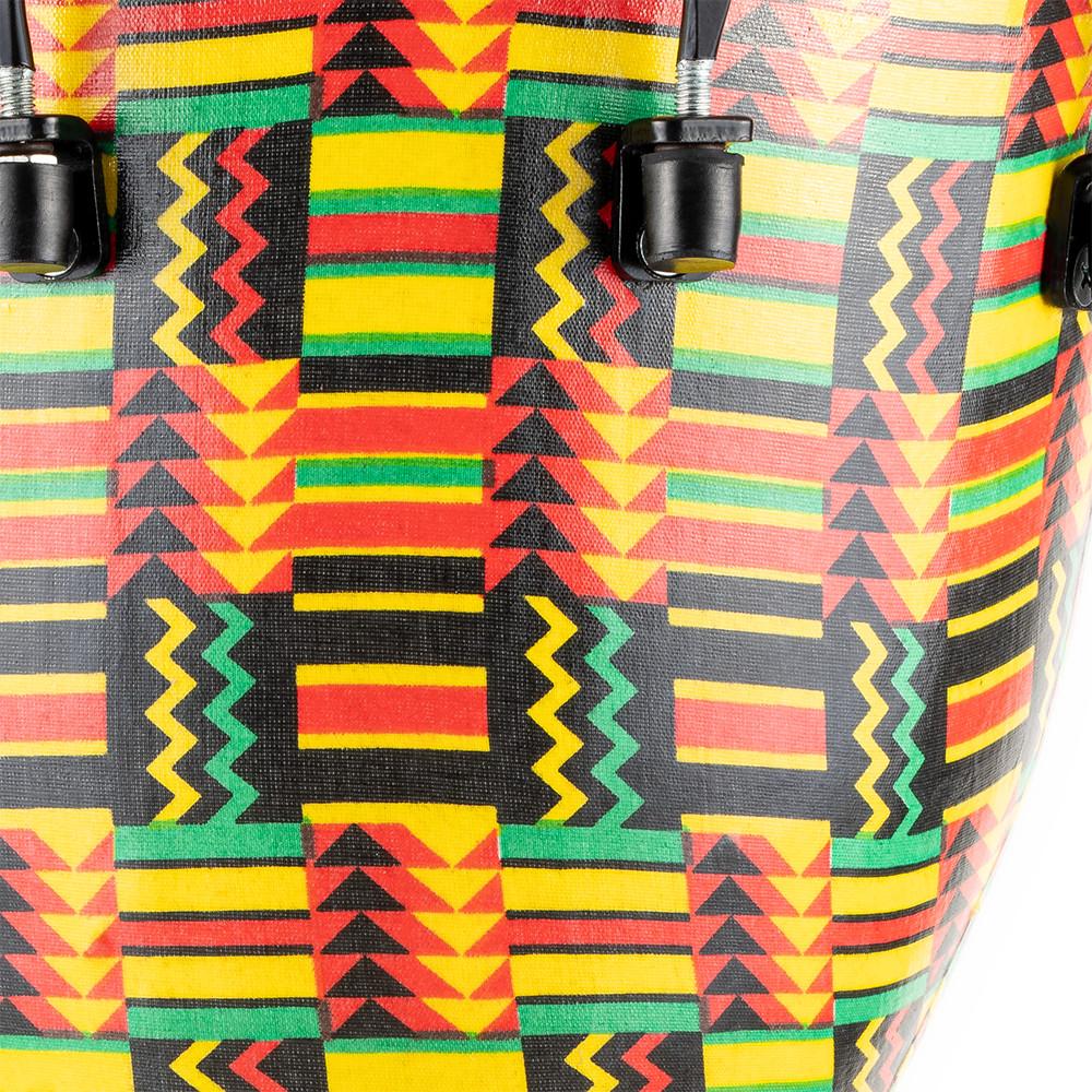 Meinl Percussion ADJ10-SI Alpine Series Djembe, Synthetic Head, Simbra - 10