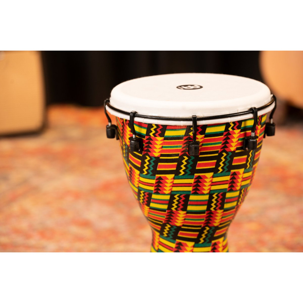 Meinl Percussion ADJ10-SI Alpine Series Djembe, Synthetic Head, Simbra - 10
