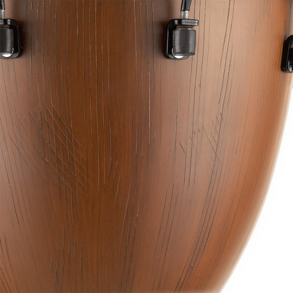 Meinl Percussion ADJ12-BW Alpine Series Djembe, Synthetic Head, Barnwood - 12