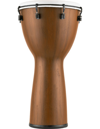 Meinl Percussion ADJ12-BW Alpine Series Djembe, Synthetic Head, Barnwood - 12