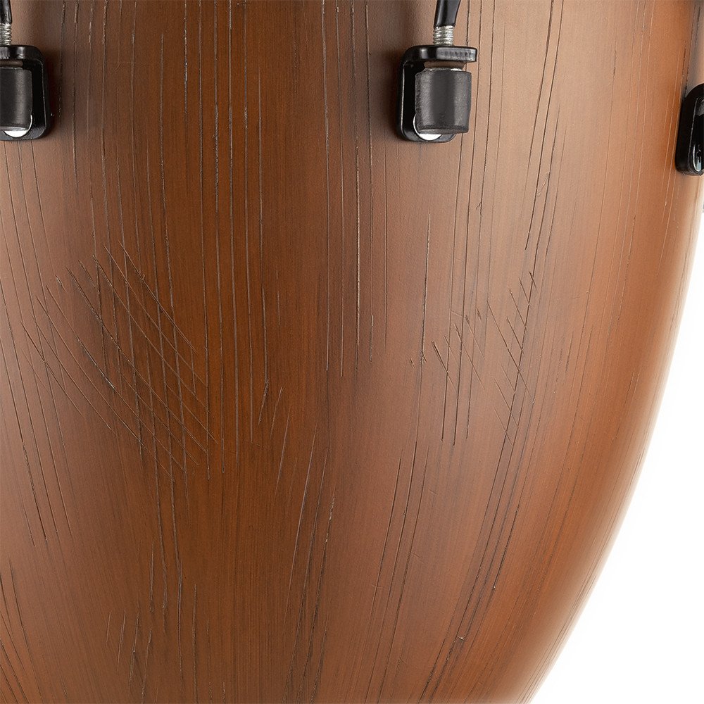 Meinl Percussion ADJ12-BW Alpine Series Djembe, Synthetic Head, Barnwood - 12