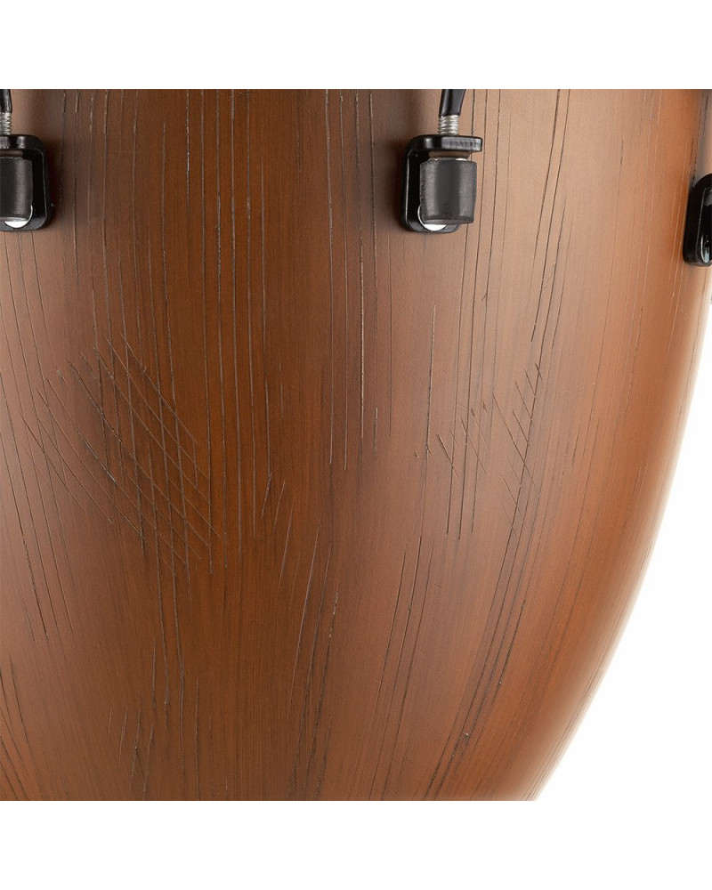 Meinl Percussion ADJ12-BW Alpine Series Djembe, Synthetic Head, Barnwood - 12