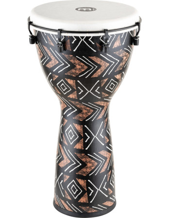 Meinl Percussion ADJ12-KA Alpine Series Djembe, Synthetic Head, Kanga Sarong - 12