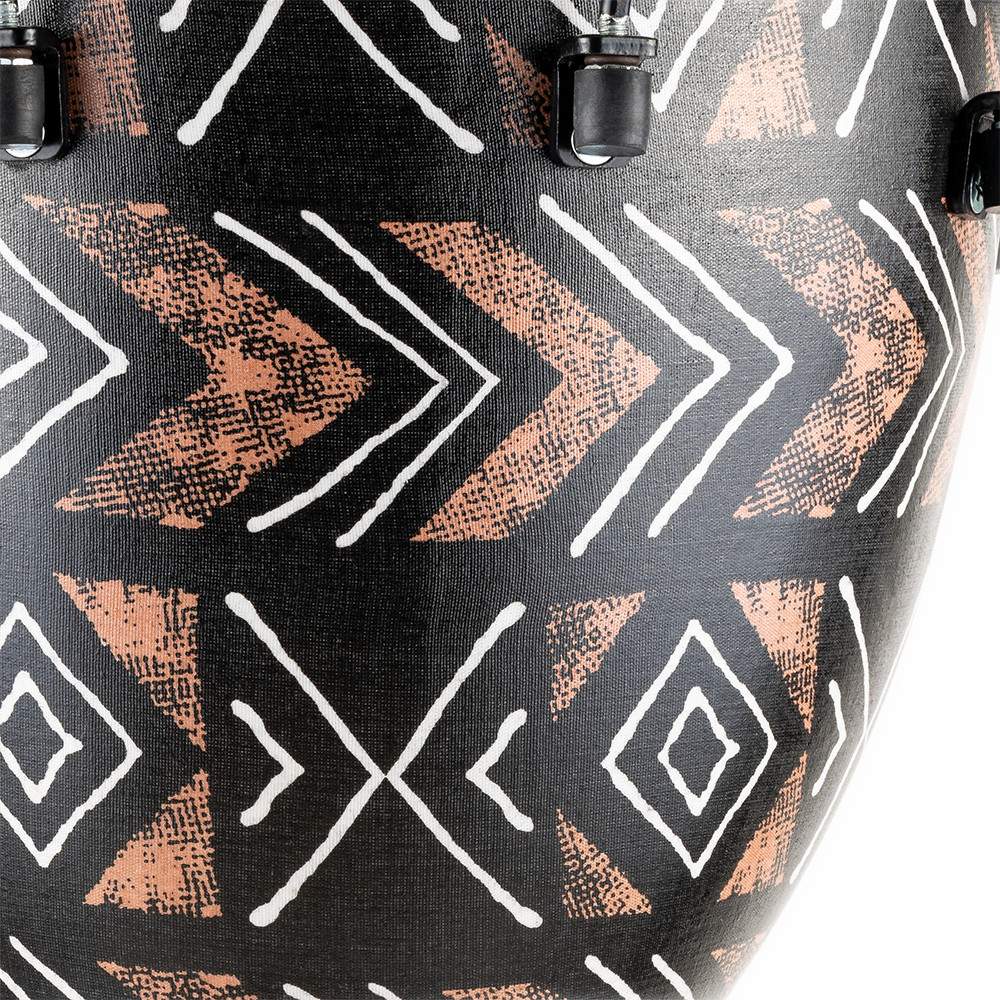 Meinl Percussion ADJ12-KA Alpine Series Djembe, Synthetic Head, Kanga Sarong - 12