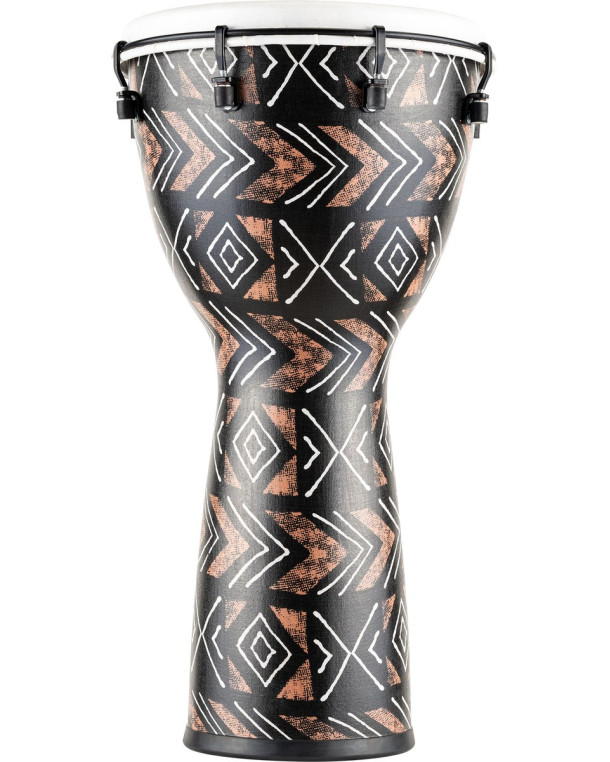 Meinl Percussion ADJ12-KA Alpine Series Djembe, Synthetic Head, Kanga Sarong - 12