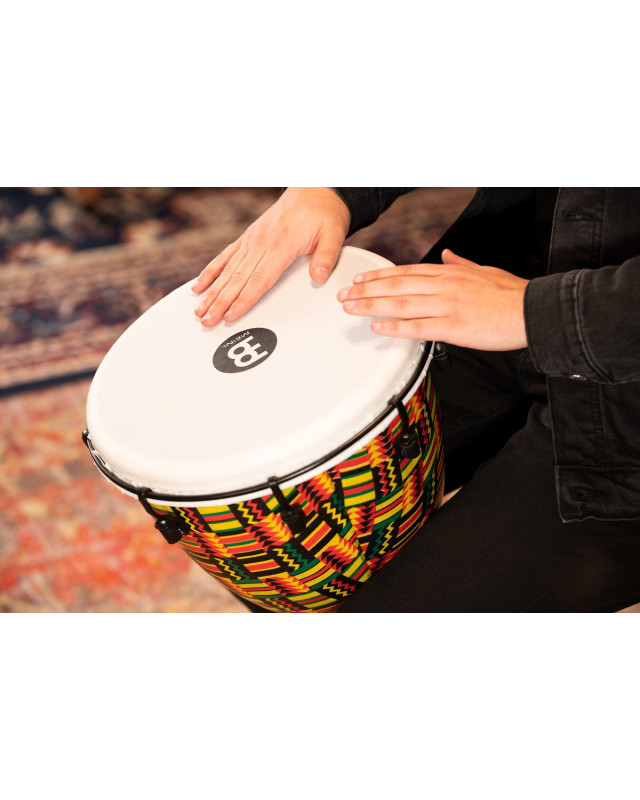 Meinl Percussion ADJ12-SI Alpine Series Djembe, Synthetic Head, Simbra - 12