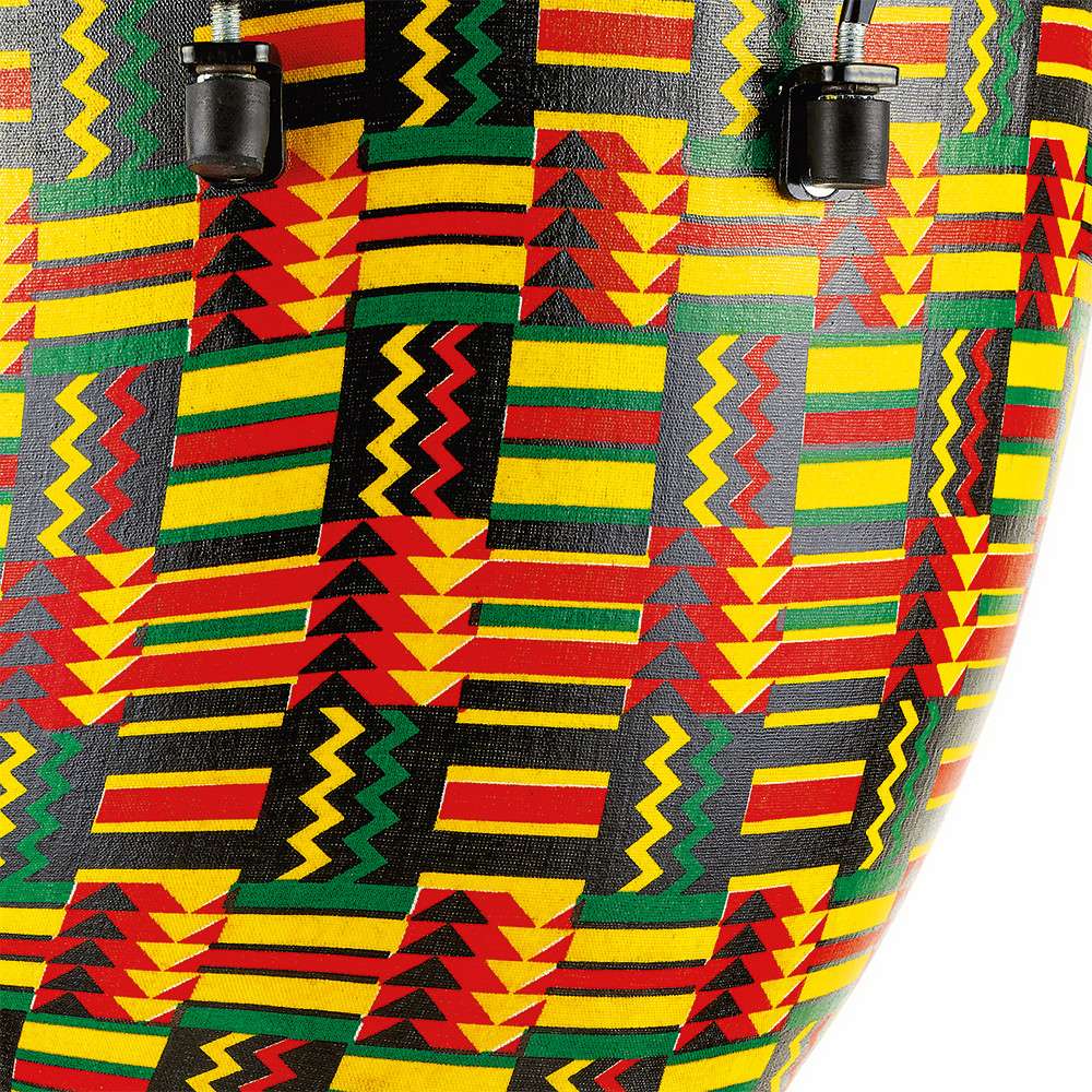 Meinl Percussion ADJ12-SI Alpine Series Djembe, Synthetic Head, Simbra - 12