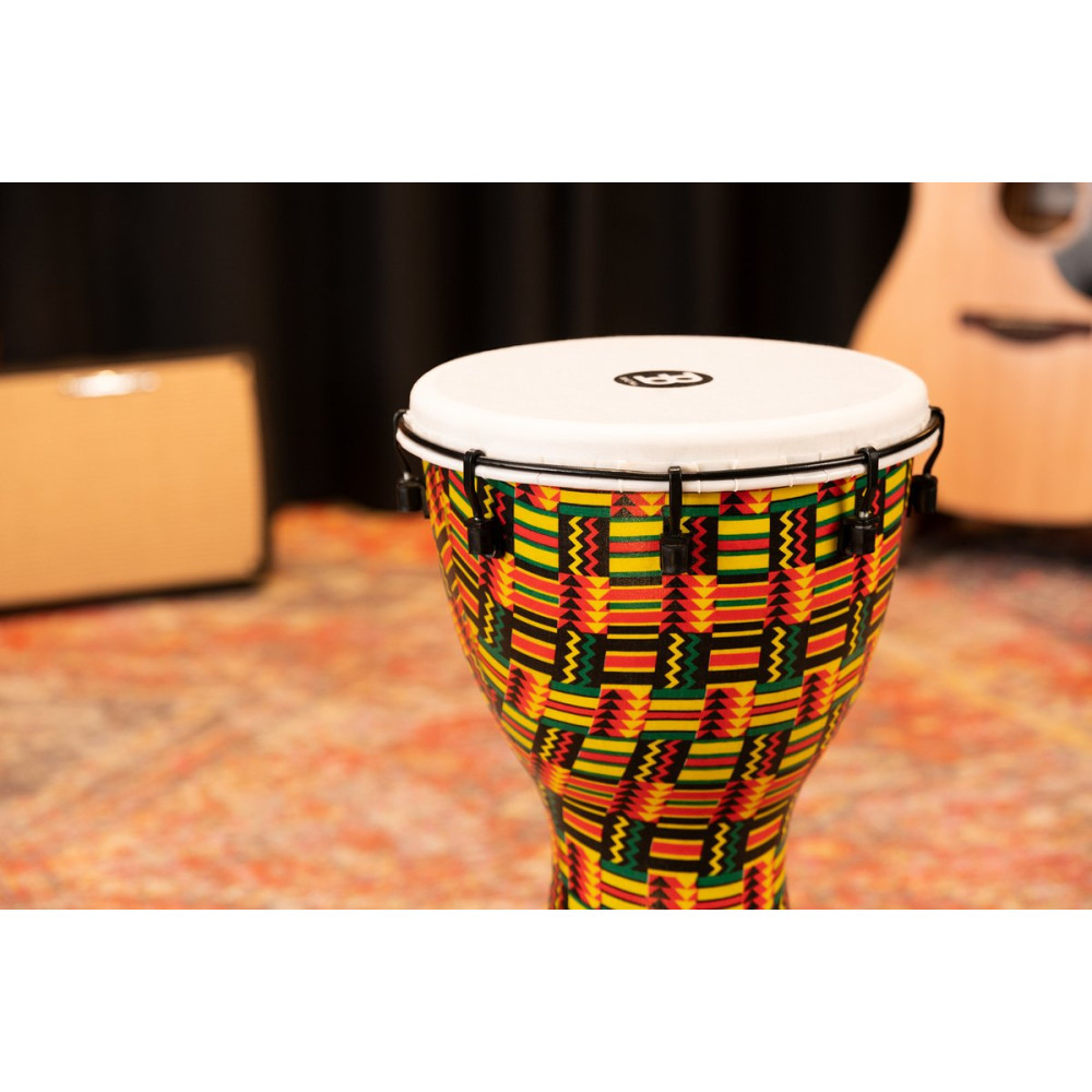 Meinl Percussion ADJ12-SI Alpine Series Djembe, Synthetic Head, Simbra - 12