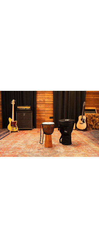Meinl Percussion ADJ2-M+BAG Water Rhythm Series Djembe - Medium + Bag