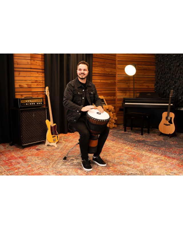 Meinl Percussion ADJ3-L+BAG Earth Rhythm Series Djembe - Large + Bag