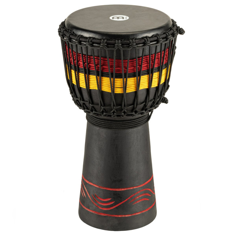 Meinl Percussion ADJ7-M Original African Style Rope Tuned Wood Djembe - 10