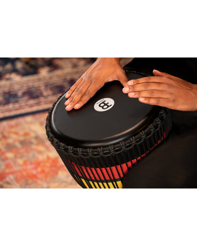 Meinl Percussion ADJ7-XL Original African Style Rope Tuned Wood Djembe - 13
