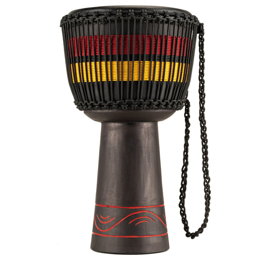 Meinl Percussion ADJ7-XL Original African Style Rope Tuned Wood Djembe - 13