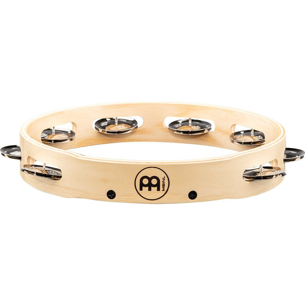 Meinl Percussion AE-ATA1S Artisan Edition Series Single-Row Wood Tambourine - 10
