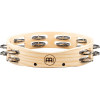 Meinl Percussion AE-ATA2S Artisan Edition Series Dual-Row Wood Tambourine - 10