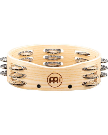 Meinl Percussion AE-CATA3S Artisan Edition Series Triple-Row Wood Tambourine - 8