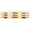 Meinl Percussion AE-CATA3S Artisan Edition Series Triple-Row Wood Tambourine - 8