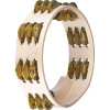 Meinl Percussion AE-CMTA3B Artisan Edition Series Triple-Row Wood Tambourine - 8