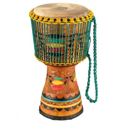 Meinl Percussion AE-DJTC2-L Artisan Edition Tongo Carved Djembe - 12”