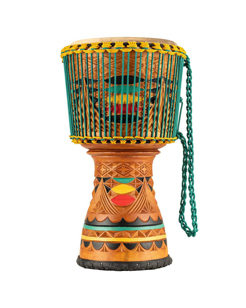 Meinl Percussion AE-DJTC2-L Artisan Edition Tongo Carved Djembe - 12”