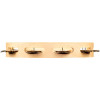 Meinl Percussion AE-MTA1B Artisan Edition Series Single-Row Wood Tambourine - 10