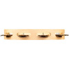 Meinl Percussion AE-MTA1B Artisan Edition Series Single-Row Wood Tambourine - 10