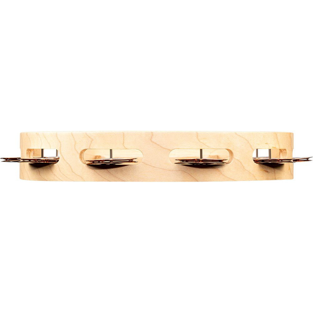 Meinl Percussion AE-MTA1BO Artisan Edition Series Single-Row Wood Tambourine - 10