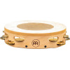 Meinl Percussion AE-MTAH2B Artisan Edition Series Dual-Row Wood Headed-Tambourine - 10