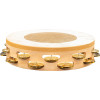 Meinl Percussion AE-MTAH2B Artisan Edition Series Dual-Row Wood Headed-Tambourine - 10