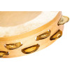 Meinl Percussion AE-MTAH2B Artisan Edition Series Dual-Row Wood Headed-Tambourine - 10