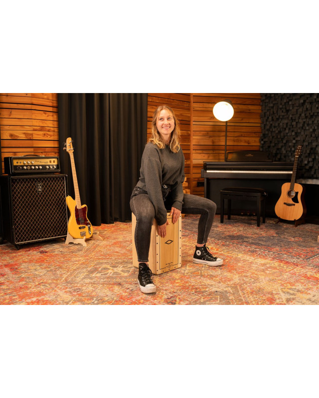 Meinl Percussion AEBLTL Artisan Edition Series String Cajon Bulería Line - Tulip