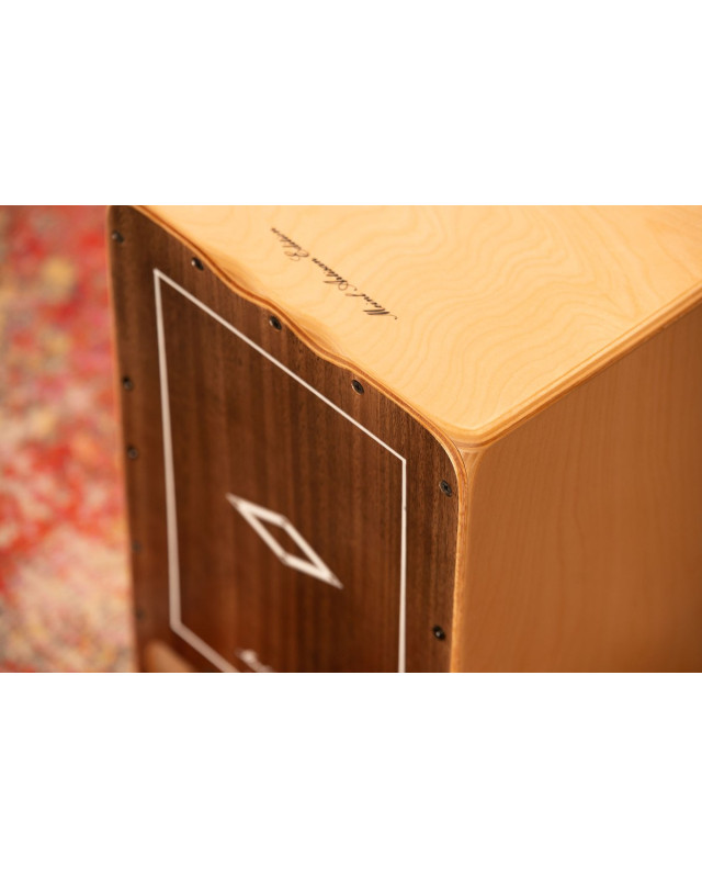 Meinl Percussion AECLBE Artisan Edition Series String Cajon Cantina Line - Brown Eucalyptus