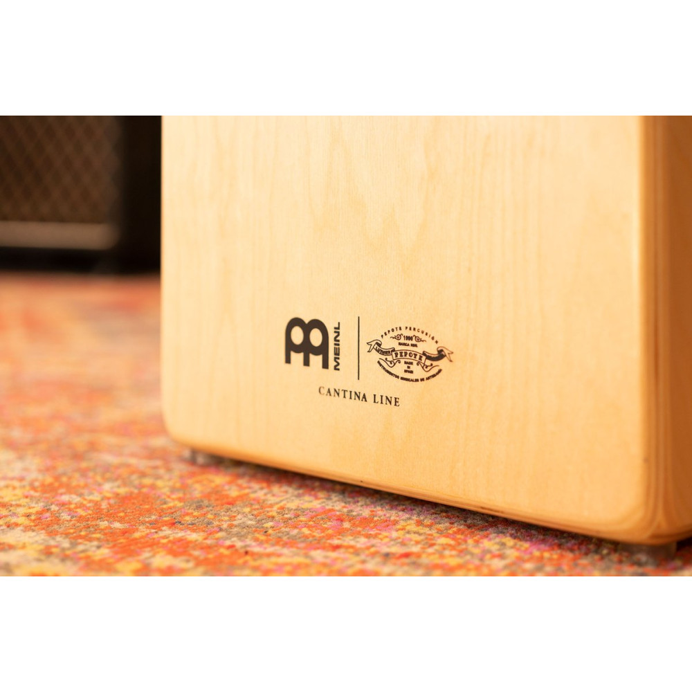 Meinl Percussion AECLBE Artisan Edition Series String Cajon Cantina Line - Brown Eucalyptus