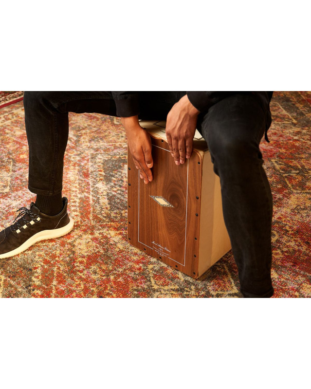 Meinl Percussion AECLWN Artisan Edition Serie String Cajon Cantina Line - Walnut
