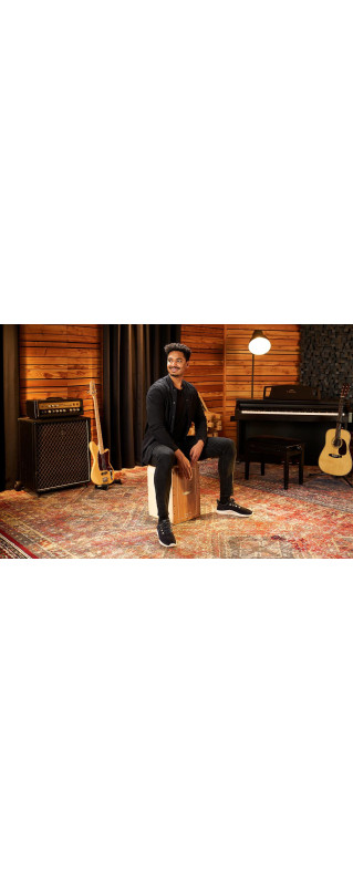 Meinl Percussion AECLWN Artisan Edition Serie String Cajon Cantina Line - Walnut