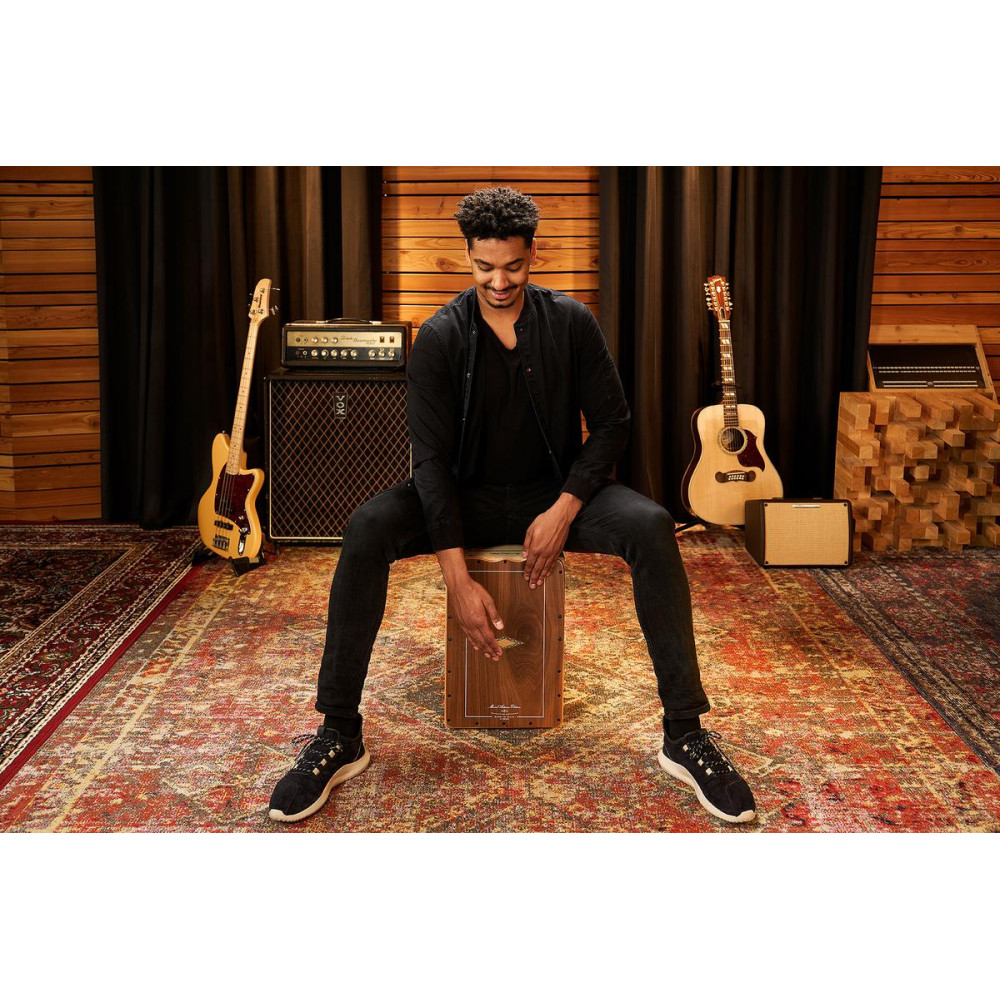Meinl Percussion AECLWN Artisan Edition Serie String Cajon Cantina Line - Walnut