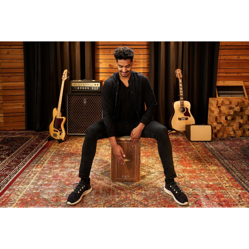 Meinl Percussion AECLWN Artisan Edition Serie String Cajon Cantina Line - Walnut