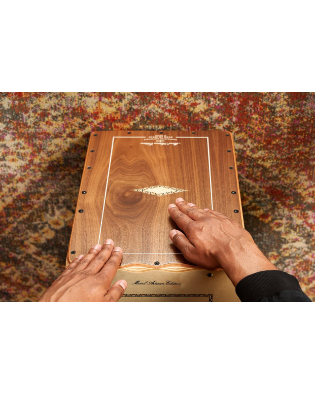 Meinl Percussion AECLWN Artisan Edition Serie String Cajon Cantina Line - Walnut