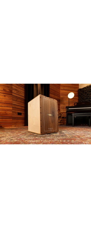 Meinl Percussion AECLWN Artisan Edition Serie String Cajon Cantina Line - Walnut