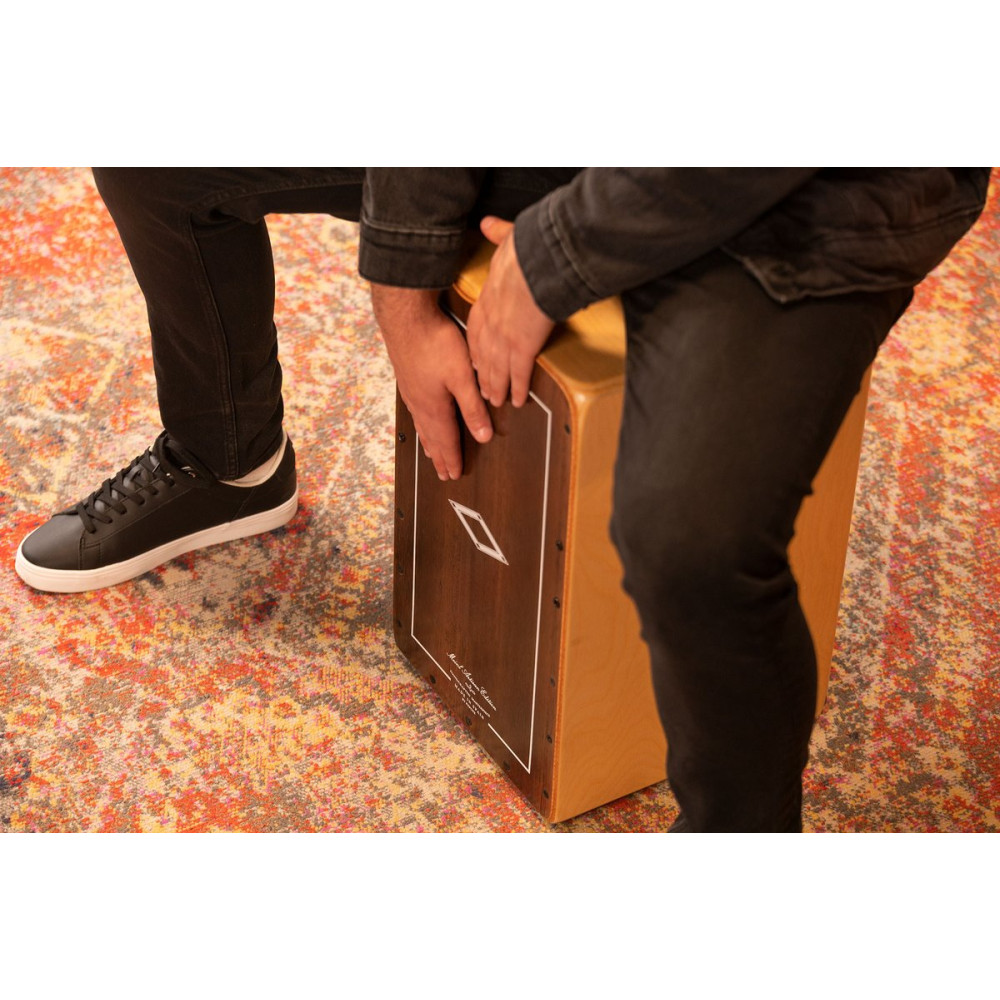 Meinl Percussion AEMILBE Artisan Edition Series String Cajon Minera Line - Brown Eucalyptus