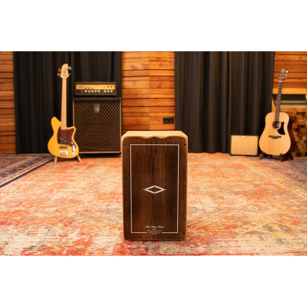 Meinl Percussion AEMILBE Artisan Edition Series String Cajon Minera Line - Brown Eucalyptus