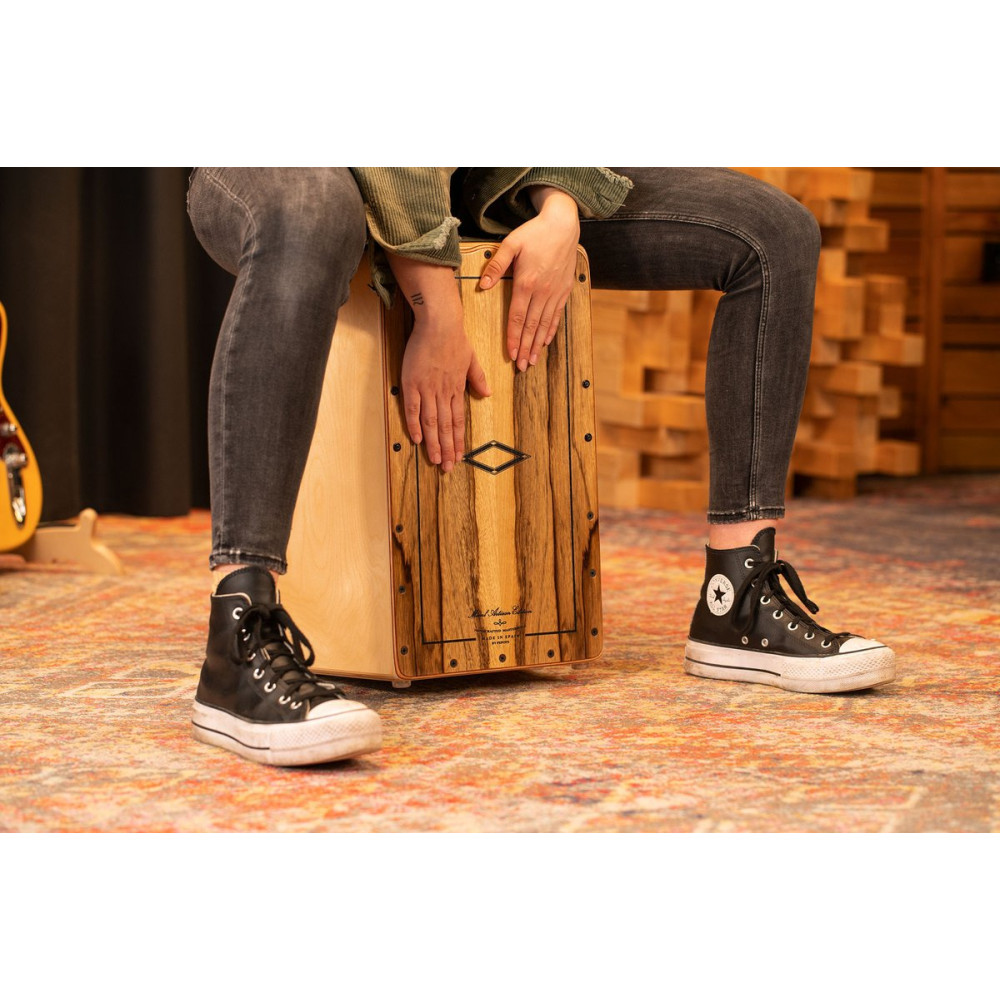 Meinl Percussion AEMILLI Artisan Edition Series String Cajon Minera Line - Limba