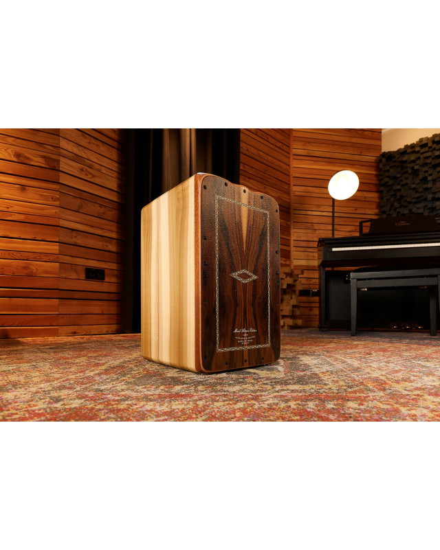 Meinl Percussion AEMLBI Artisan Edition Series String Cajon Martinete Line - Brazilian Ironwood