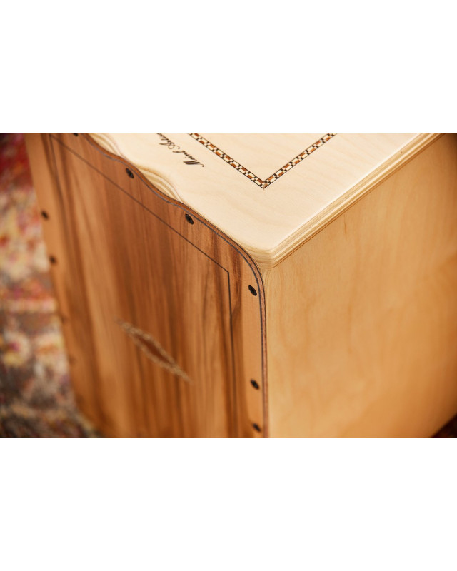 Meinl Percussion AESELIH Artisan Edition Series String Cajon Seguiriya Line - Indian Heartwood